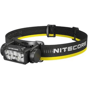 Nitecore HC60 UHE, Lukturis uz galvas, 1600 lm, 6 LED, 4000 mAh, IP68, Ūdensizturīgs līdz 2 m, Šoka izturīgs līdz 2 m, USB uzlāde (HC60UHE)