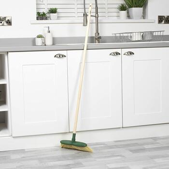 Beldray Eco Classic швабра LA075277EU7, 132см, светло-голубая, серая, пластик, телескопическая ручка, с функцией отжима (LA075277EU7)