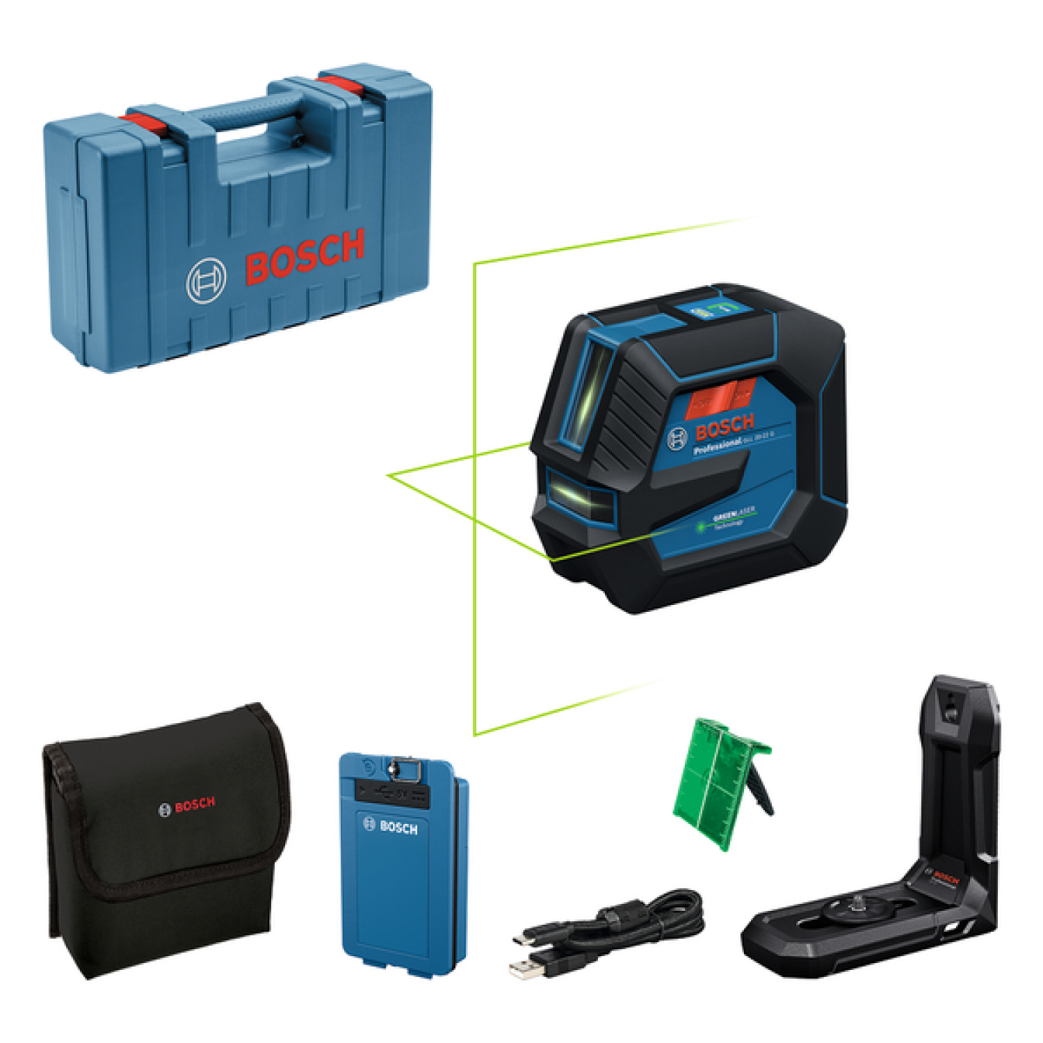 Līniju lāzers GLL 20-22 G PROFESSIONAL BOSCH 0601065602 (0601065602)