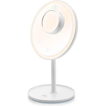 ETA Косметическое LED зеркало 2 в 1 ETA135490000, 20 см, 3.7 В, 4 ч автономности, три типа освещения (ETA135490000)