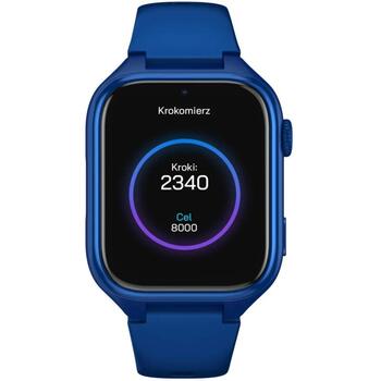 Stelio Viedpulkstenis bērniem ST-SWJ101-NB, 4G LTE, GPS, IP67, 1.75'', Bluetooth, Wi-Fi, soļu skaitītājs, interaktīvs displejs (ST-SWJ101-NB)