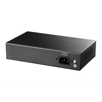 Cudy FS1006P сетевой коммутатор, 6 портов, 4×PoE+ 30W, 65W, 802.3af/at, 250m CCTV, watchdog, металлический корпус (FS1006P)