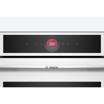 Bosch Духовка HBG7721W1S, 71 л, Электрическая, Пиролиз, Сенсорное управление, Конвекция, Белая (HBG7721W1S)