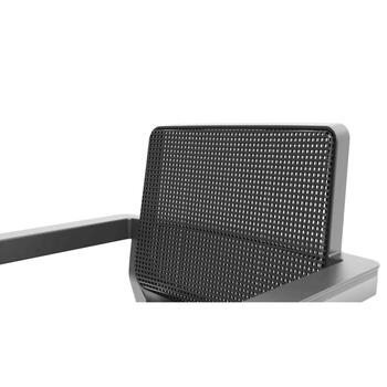 Keter Emily Balcony Set 29209815939, dārza mēbeļu komplekts, 2 krēsli un galds, pelēks, plastmasa, 11kg (29209815939)