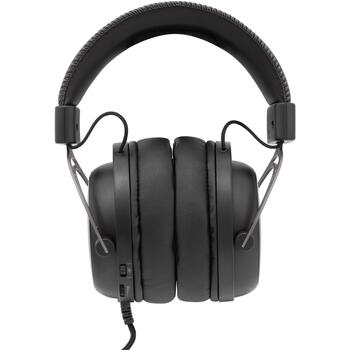 White Shark Наушники GH-2341 GORILLA ЧЕРНЫЙ/СЕРЫЙ, 20-20000Hz, 53mm, 2m, 3.5mm, съемный микрофон, стерео (GORILLA BLACK/GREY)
