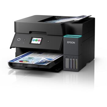 Epson Многофункциональный принтер EcoTank L6390 C11CL40405, 4-ink, A4, Wi-Fi, 1200 x 2400 dpi, ADF, Duplex (C11CL40405)