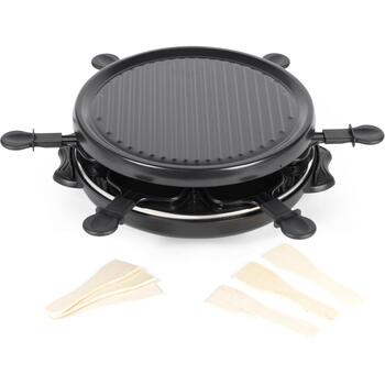 Giles & Posner Настольный ракетный гриль EK4511GV2VDE, 800W, 29x29см, каменная плита, 6 сковородок, 6 лопаток (EK4511GV2VDE)