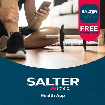 Salter Умные весы SA00655FEU6, 180кг, 8 пользователей, Bluetooth, 17 показателей тела, автовключение (SA00655FEU6)