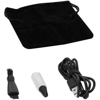 Manta Matu un bārdas trimmeris HS-01BK, 5 uzgaļi, IPX7, USB-C, 3 garuma iestatījumi, 90min uzlāde, 90min darbība (HS-01BK)