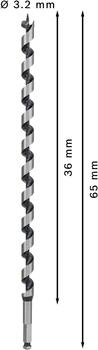Spirālveida urbis kokam 18,0x450,0 mm,1 gab., Urbjmašīnām/skrūvgriežiem, triecienurbjmašīnām/triecienskrūvgriežiem PRO WOOD SPIRĀLURBIS, 2608597645, BOSCH (2608597645)