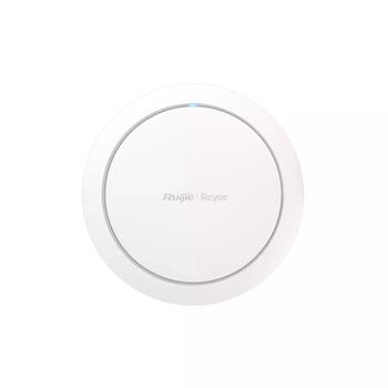 Ruijie RG-RAP2266 | Wi-Fi 6 AX3000 Bezvadu Piekļuves Punkts (2.4GHz / 5GHz, 2976 Mbps, 1× Gigabit Ports) — Griestu Uzstādīšanai, Balts Dizains (RG-RAP2266)