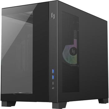 Gamemax korpuss NEX C33 BK, Micro ATX, 5 paplašināšanas sloti, 1x3.5