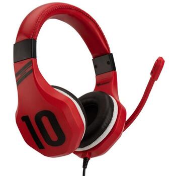Subsonic Игровые наушники SA5582-2, 40mm, 20-20000Hz, 3.5mm, регулируемый микрофон, красный (SA5582-2)