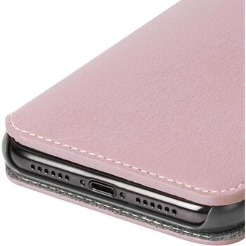Krusell Pixbo 4 Card SlimWallet Apple iPhone XS Max, 61489, 16,5 см, фолио, 4 кармана для карт, розовый, кожзам (61489)
