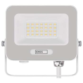 Emos LED prožektors GLARO ZS2224W, 20 W, 2000 lm, IP65, 120°, 4000 K, alumīnijs, stikls, 20 000 h (ZS2224W)