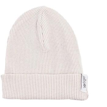 Lodger Beanie Ciumbelle детская шапка BE 101_6-12, 100% хлопок, 6-12 мес., белый/песочный/кремовый, Oeko-Tex, бесшовная (BE 101_6-12)
