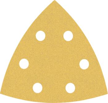 BOSCH PAPIER DELTA WOOD P120 /50szt., Delta slīpmašīnām EXPERT C470 SMILŠPAPĪRS, 2608900930, BOSCH (2608900930)