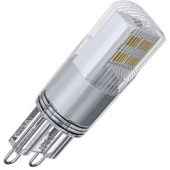 Emos LED лампа Classic JC ZQ9526, 1,9 Вт, 210 лм, 230 В, 320°, 8 SMD, 3000 K, G9, E, 25 000 циклов (ZQ9526)