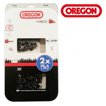 Комплект цепи бензопилы 2x 91VXL050E OREGON (564440)