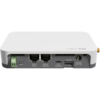 Mikrotik NET ROUTER IOT GATEWAY KNOT LR9G, RB924IR-2ND-BT5&BG770A&R11E-LR9G, 915MHz, 2x100Mbps, 4G, Bluetooth 5.2, PoE-in/out (RB924IR-2ND-BT5&BG770A&R11E-LR9G)