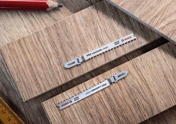 5 figūrzāģa asmeņi T101 BIF Laminate, Figūrzāģiem PRO LAMINATE CLEAN T101BIF FIGŪRZĀĢA ASMENS, 2608636431, BOSCH (2608636431)