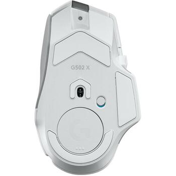 Logitech USB datorpele G502 X PLUS 910-006171, 25600 DPI, 13 pogas, akumulators, RGB apgaismojums, ergonomisks dizains (910-006171)