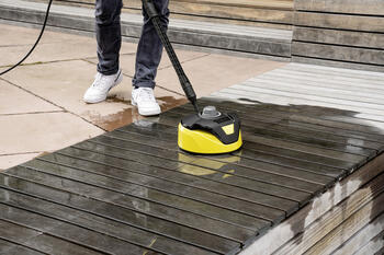 Karcher T 5 T-Racer очиститель поверхностей 2.644-084.0, 2 форсунки, защита от брызг, регулируемая высота, ручка (2.644-084.0)