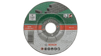 Akmens griešanas un slīpēšanas disks, 115 mm, 5 gab., 2609256334, BOSCH (2609256334)