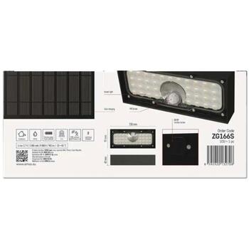 Emos LED светильник BRIXO ZG166S, 900 lm, 3,7 V, IP65, 7 м PIR датчик, Li-Ion 3000 мАч, нейтральный белый свет (ZG166S)