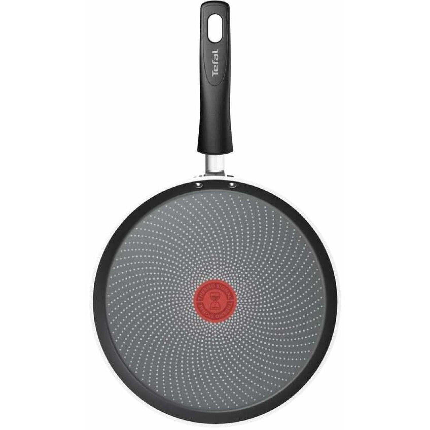 Tefal Сковорода H0563842, 25см, Алюминий, Подходит для индукционной плиты, Устойчивое антипригарное покрытие, Фиксированная ручка (H0563842)
