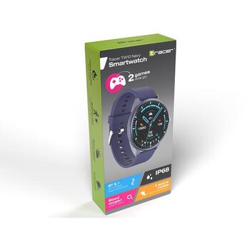 Tracer Умные часы TRAFON47131, 1,3'' IPS LCD, 240x240, Bluetooth 5.1, IP68, 230mAh, 8 спортивных режимов (TRAFON47131)