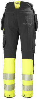 Helly Hansen сигнальные брюки 77500_369-C62, C62, EN ISO 20471 класс 1, желтый/черный, 4-сторонняя эластичность, усиление Cordura (77500_369-C62)