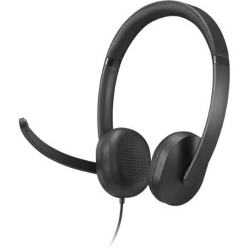 Lenovo проводная VoIP гарнитура 5000 4XD1R88995, 32Ω, 20-20kHz, -40dB, USB Type-A, USB Type-C, сертифицирована Microsoft Teams (4XD1R88995)
