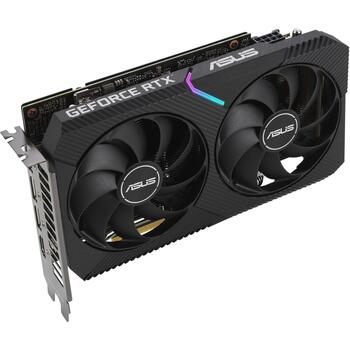 Graphics Card|ASUS|NVIDIA GeForce RTX 3060|12 GB|192 bit|PCIE 4.0 16x|GDDR6|GPU 1837 MHz|1xHDMI|3xDisplayPort|DUAL-RTX3060-O12G-V2 (DUAL-RTX3060-O12G-V2)