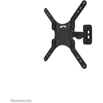 Neomounts настенный крепеж WL40-540BL14 с полным движением, 32-55 дюймов, 35 кг, VESA 100x100-400x400 мм, 14° наклон, 30° поворот (WL40-540BL14)