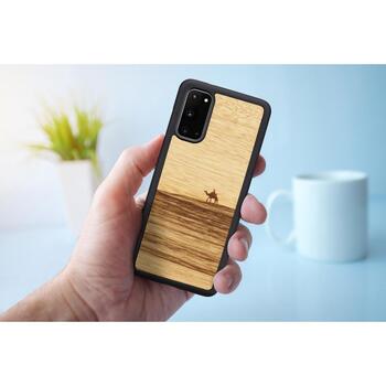 Man&Wood чехол M6517B, совместим с Samsung Galaxy S20, 6.2, дерево, поликарбонат (M6517B)