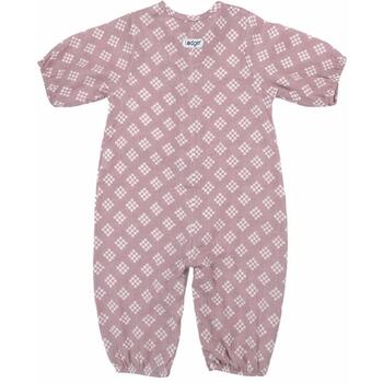 Lodger Jumper Tribe Muslin детский слип без ножек JP 107_68, размер 68, для девочки, 100% хлопок, розовый, стирка 40°C (JP 107_68)
