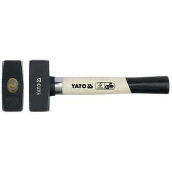 Yato akmens kalšanas āmurs YT-4553, 2000 g, 300 mm, 120 mm, 50 mm, koka rokturis, auksti kalts, melns, DIN 6475 (YT-4553)