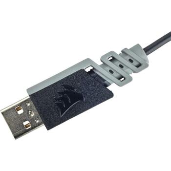 Corsair vadu optiskā spēļu pele HARPOON RGB PRO CH-9301111-EU, 12000 DPI, USB-A, 6 pogas, 1.8 m kabelis, RGB apgaismojums (CH-9301111-EU)