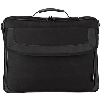 Targus Сумка для ноутбука Classic Clamshell TAR300, 15.6 дюймов, полиэстер, плечевой ремень, портфель, черный (TAR300)
