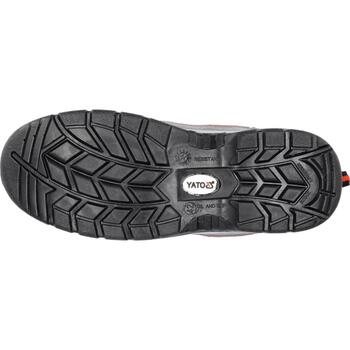 Yato Zemas drošības apavi YT-80585, 41, 26.6 cm, S3, SRC, 200 J, 15 kN, 1100 N, tērauda purngals, tērauda starpzole, pretnobrāzuma (YT-80585)