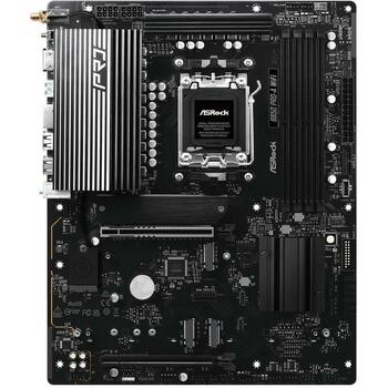 Asrock Dēlis B850 PRO-A WIFI, 4 x DDR5 DIMM, 256 GB, 1 x PCIe 5.0 x16, 1 x HDMI, 1 x USB Type-C, 7.1 CH audio, Wi-Fi 6E (B850 PRO-A WIFI)