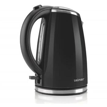 Zelmer Чайник ZCK1274B 71505040P, 2200W, 1.7L, скрытый нагревательный элемент, автоматическое отключение, индикатор уровня воды (71505040P)