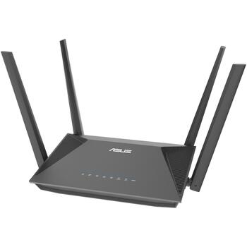 Asus беспроводной маршрутизатор RT-AX52 PRO 3000 Мбит/с, Dual-band 2.4 GHz/5 GHz, 4 LAN порта, Wi-Fi 6, MU-MIMO, OFDMA (RT-AX52 PRO)