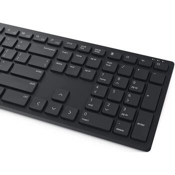 Dell Pro klaviatūra un pele KM5221W 580-AJRV, 2.4GHz, 3 pogas, bezvadu savienojums, akumulatori iekļauti, krievu (580-AJRV)