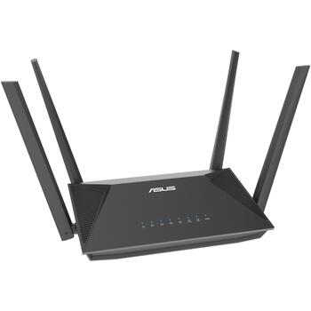 Asus беспроводной маршрутизатор RT-AX52 PRO 3000 Мбит/с, Dual-band 2.4 GHz/5 GHz, 4 LAN порта, Wi-Fi 6, MU-MIMO, OFDMA (RT-AX52 PRO)