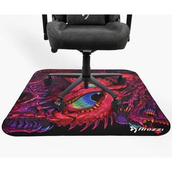Arozzi Zona Square Floor Pad AZ-ZONA-QTRO-CHAOS, 116x116cm, 3mm, mikrošķiedra, neslīdoša pamatne, birojam (AZ-ZONA-QTRO-CHAOS)