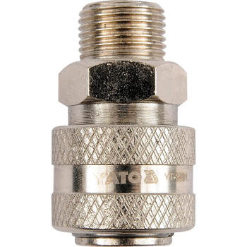 Yato YT-2391 ātrs savienotājs, G3/8, 45mm, Q235 tērauds, niķelēts, GRD (YT-2391)