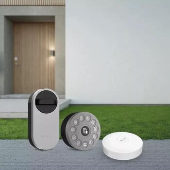 Ezviz DL01S 3-в-1 комплект умного замка, CS-DL01S/DL01CP/A3, Zigbee, Wi-Fi, пароль, RFID, приложение, 4xAA, 6 мес. (CS-DL01S/DL01CP/A3)