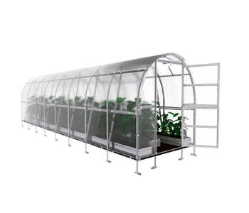 Теплица KLASIKA SLIM 2x8м (16м2) с поликарбонатом 6мм KLASIKA GREENHOUSE (4779037493241)